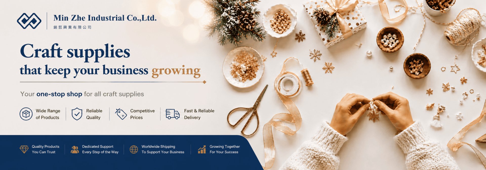 Craft supplies that keep your business growing Your one-stop shop for all craft supplies